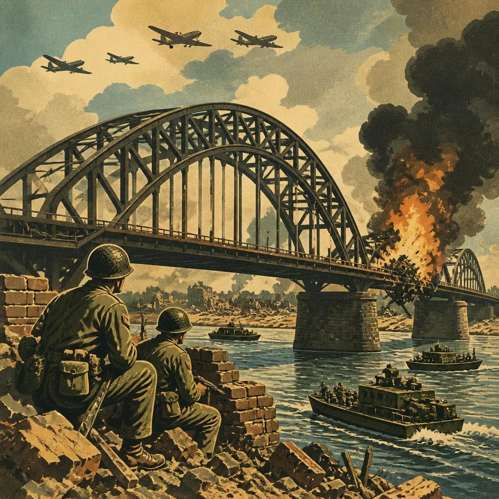 Cover art for Where a Bridge Became the War’s Last Gamble