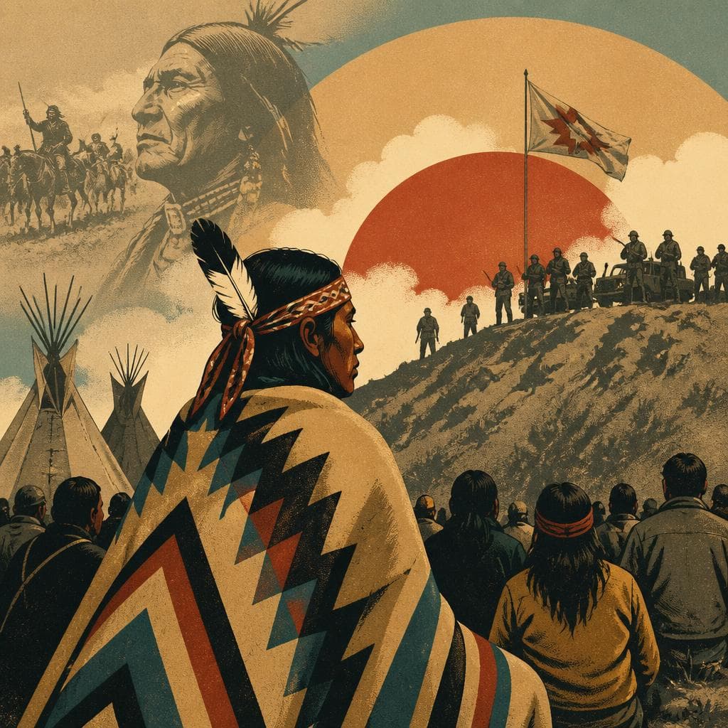 Cover art for Where Wounded Knee Became a Stage Again