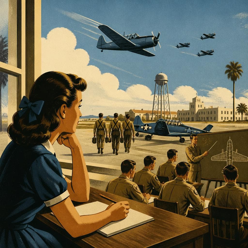 Cover art for When Alice Became an Air War Classroom