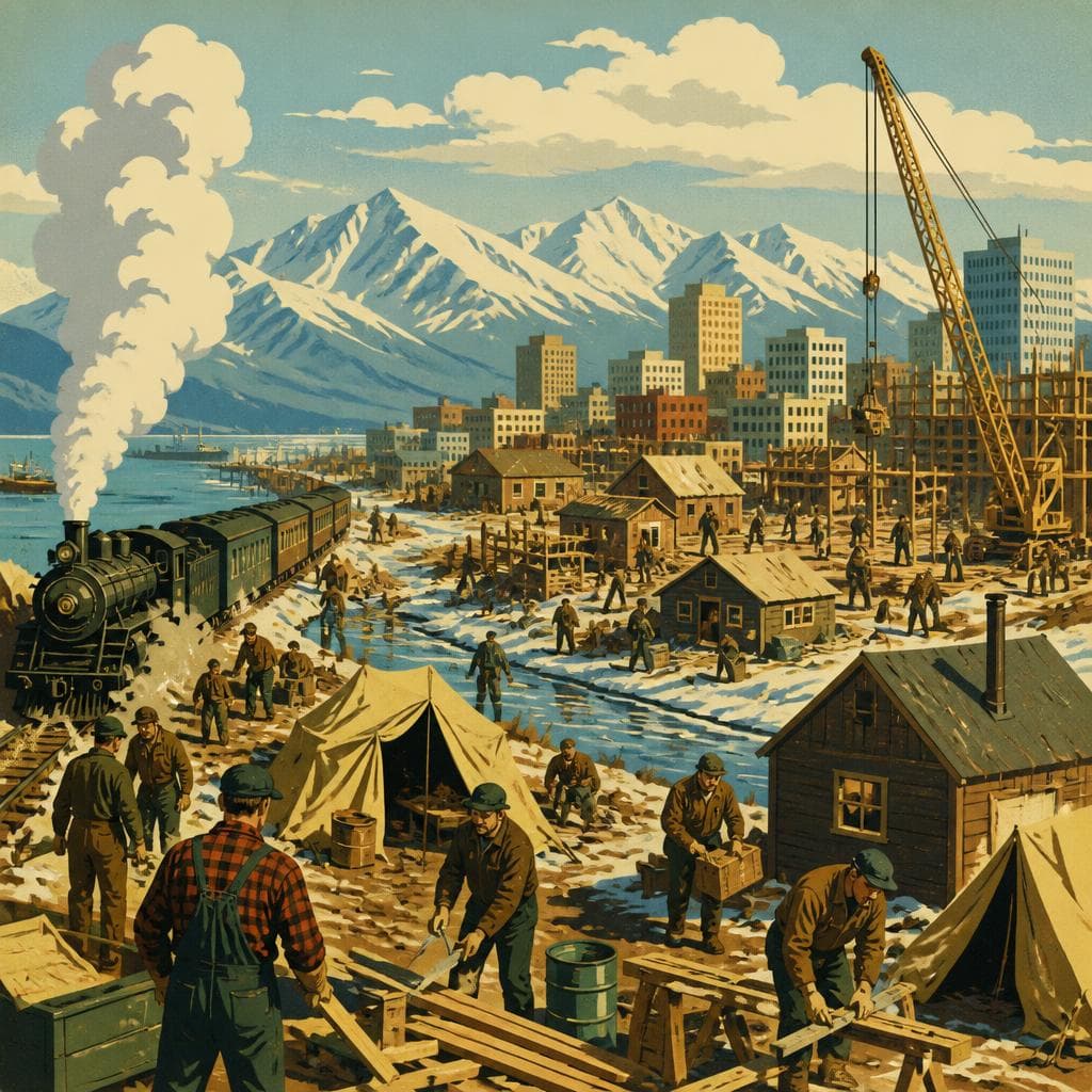 Cover art for When Ship Creek Became a City Overnight