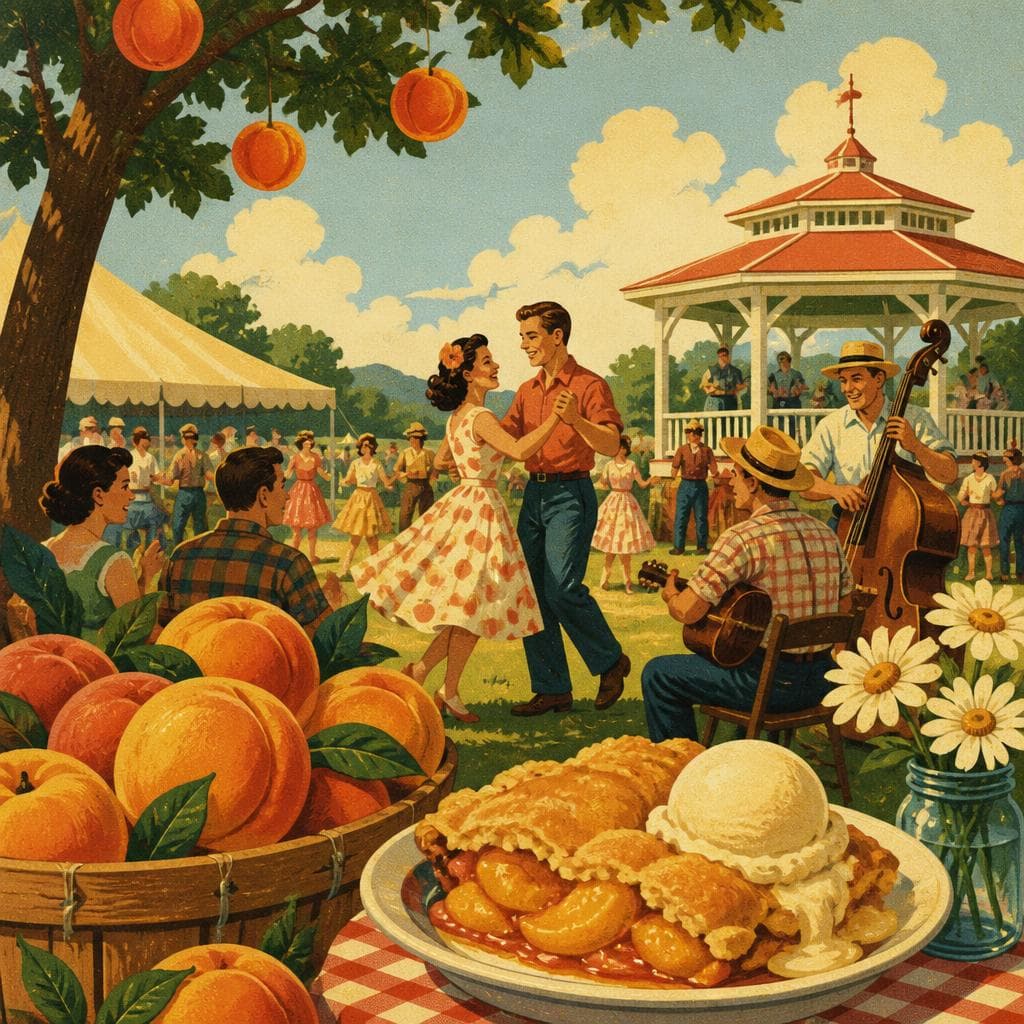 Cover art for Where Peach County Throws Its Summer Party