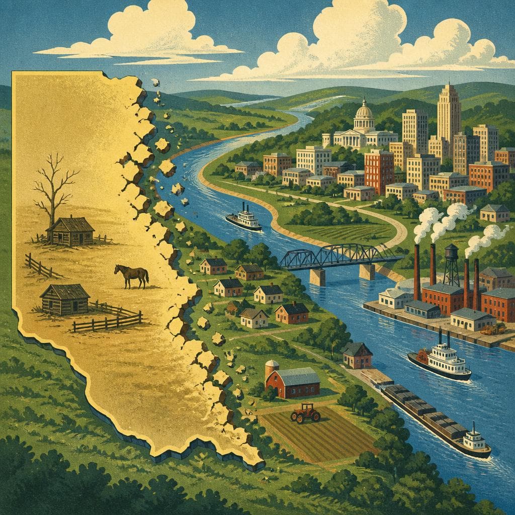 Cover art for When Ohio County Started Shrinking