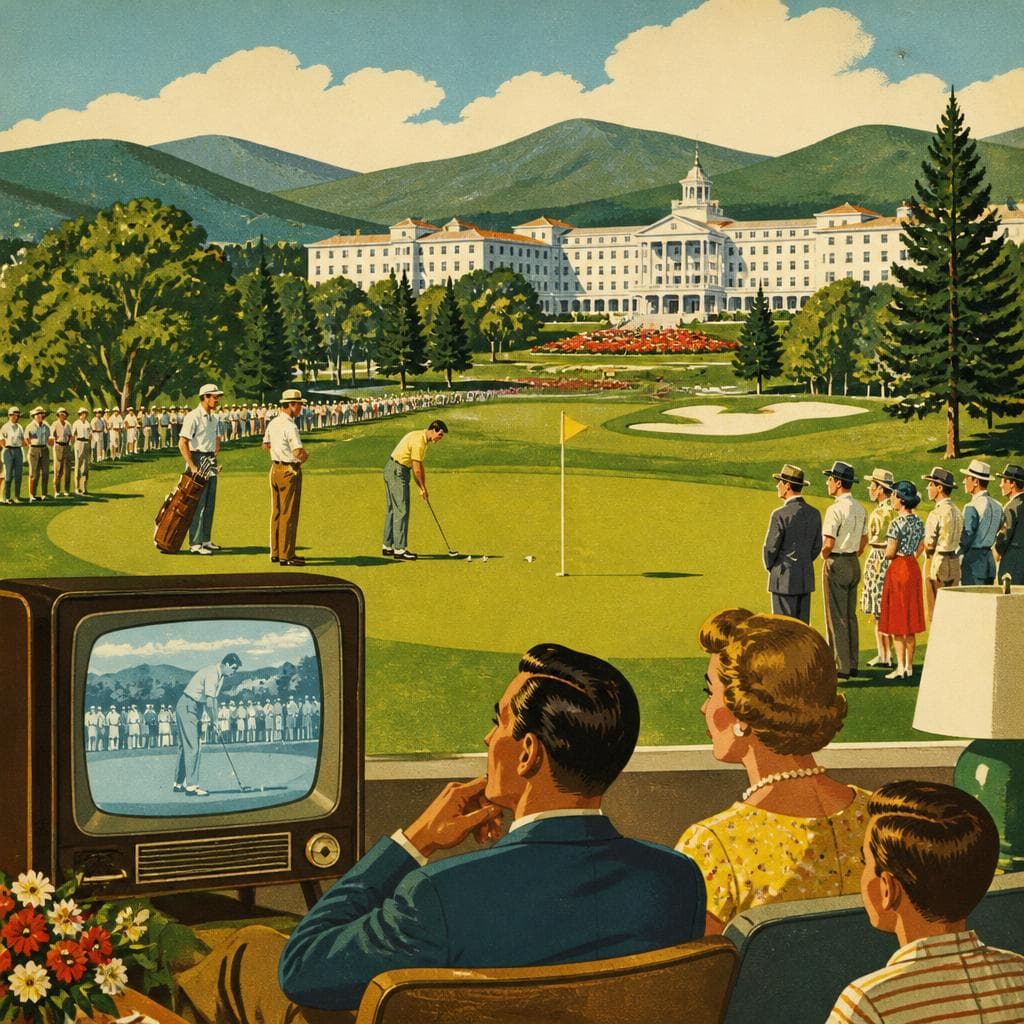 Cover art for When Golf Put Greenbrier County on the Summer Map