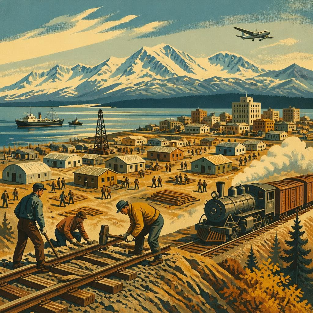 Cover art for Where the Railroad Put Down a City