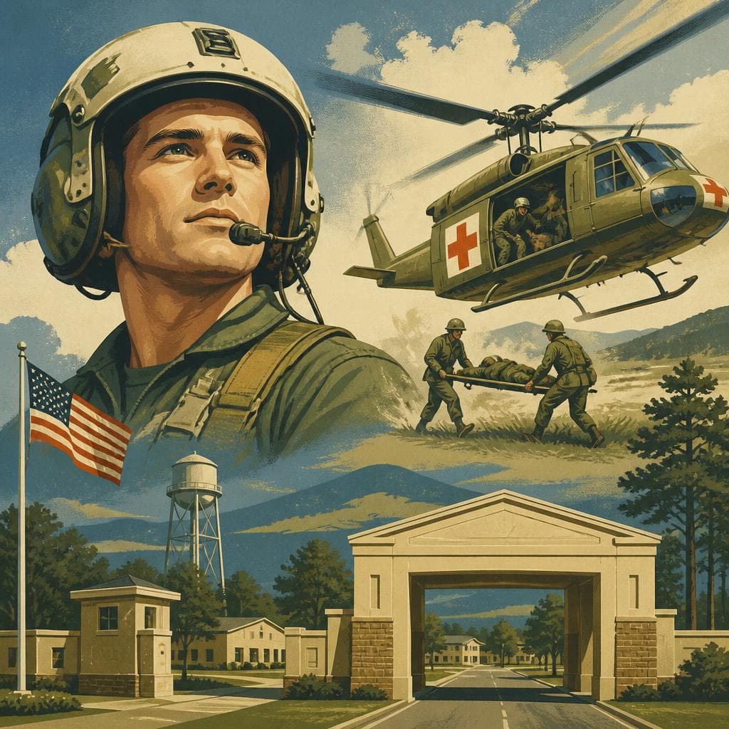 Cover art for Why Fort Novosel Bears a Medevac Pilot’s Name