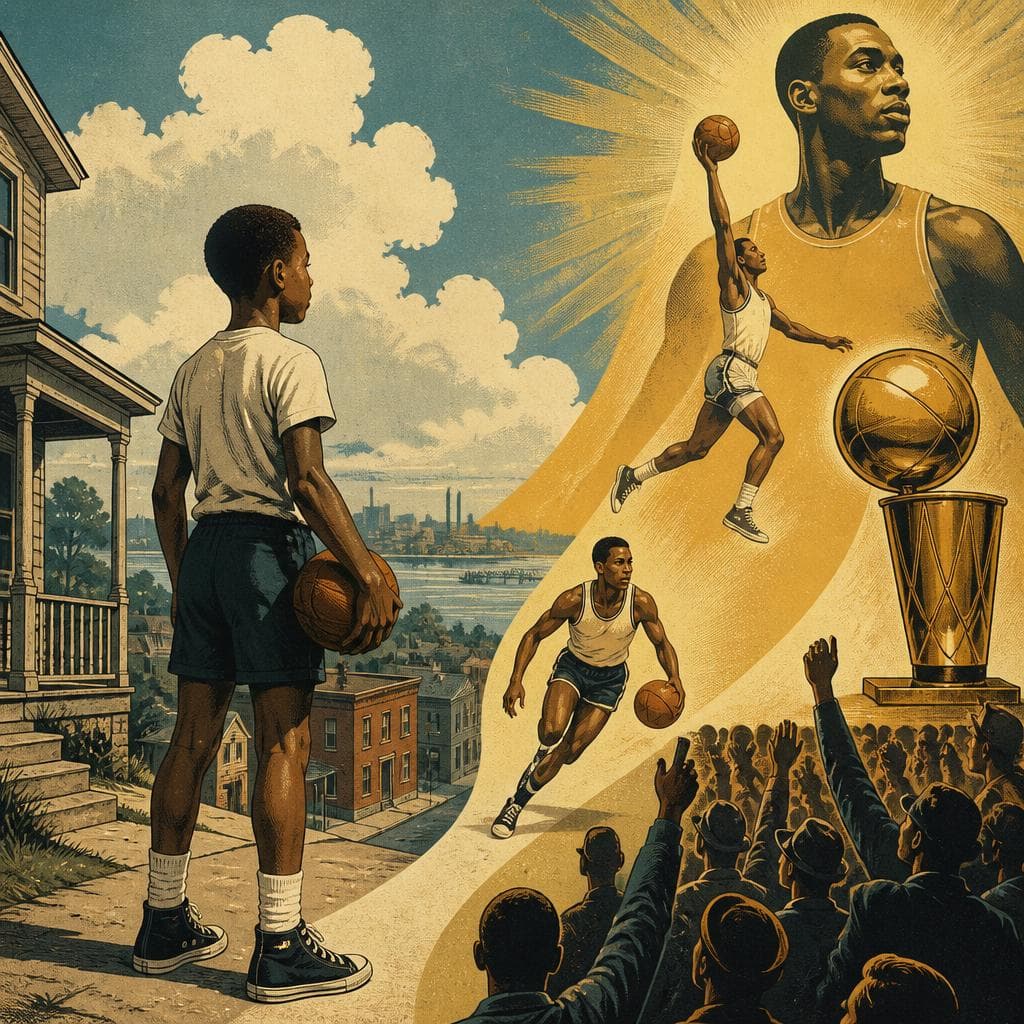 Cover art for From Petersburg to Basketball Immortality