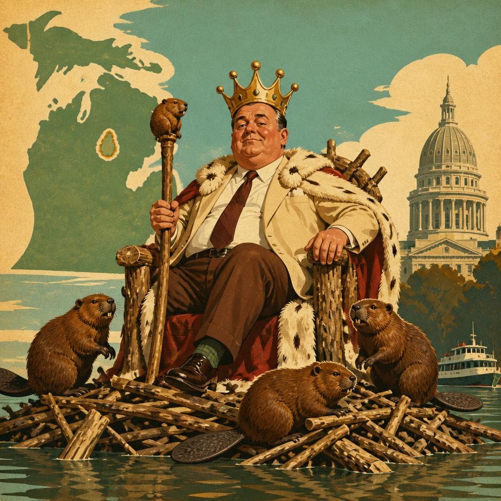 Cover art for The King of Beaver Island