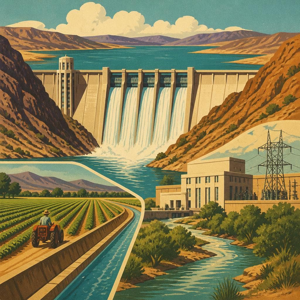 Cover art for The Dam That Rewrote the Rio Grande