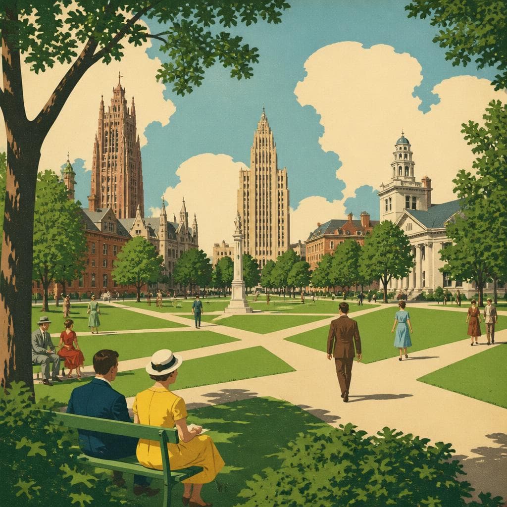 Cover art for The Square at the Center