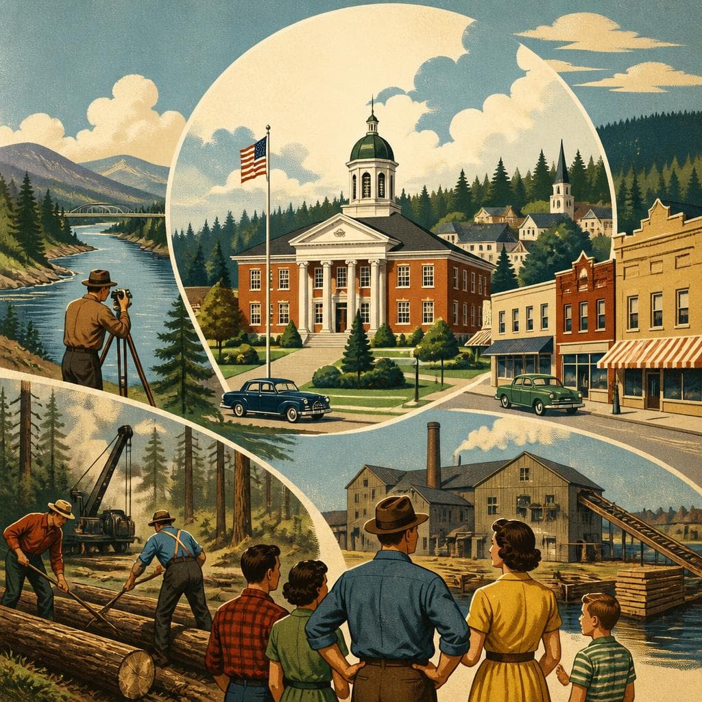 Cover art for When a New County Found Its Home