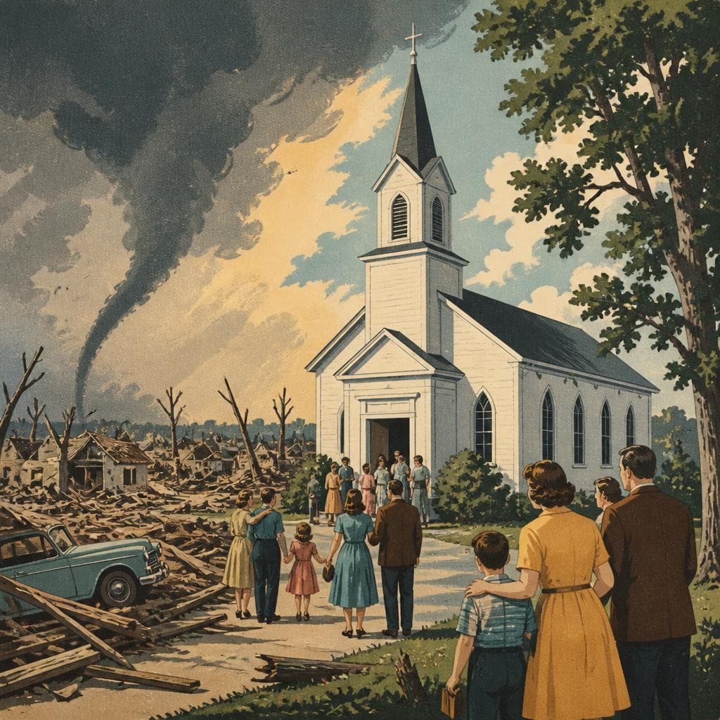 Cover art for When the Tornado Passed, the Church Stayed