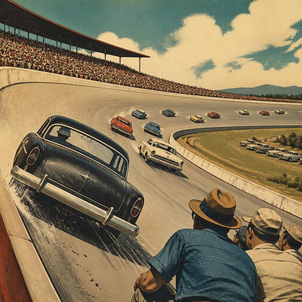Cover art for Where Speed Turned Uneasy at Talladega