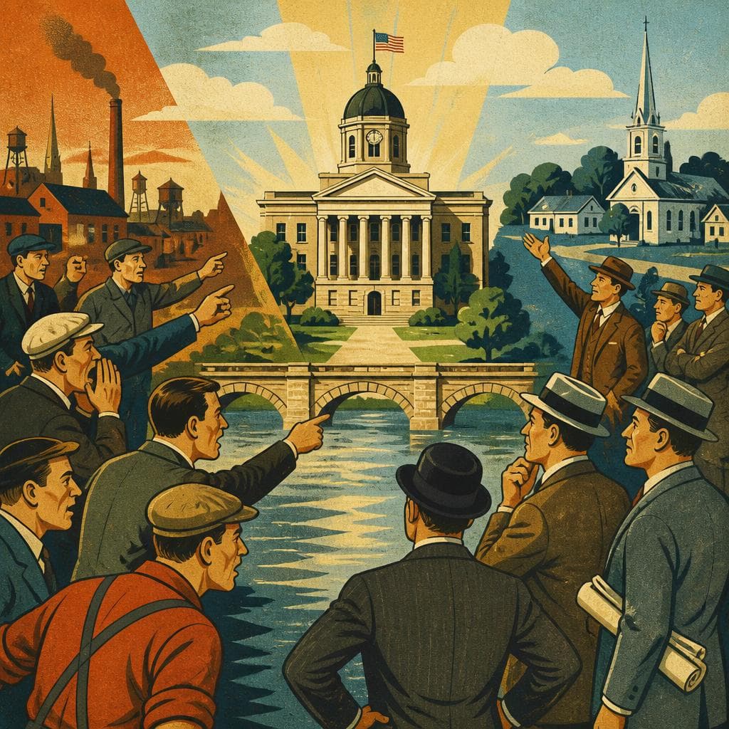 Cover art for How Woonsocket Won the Courthouse