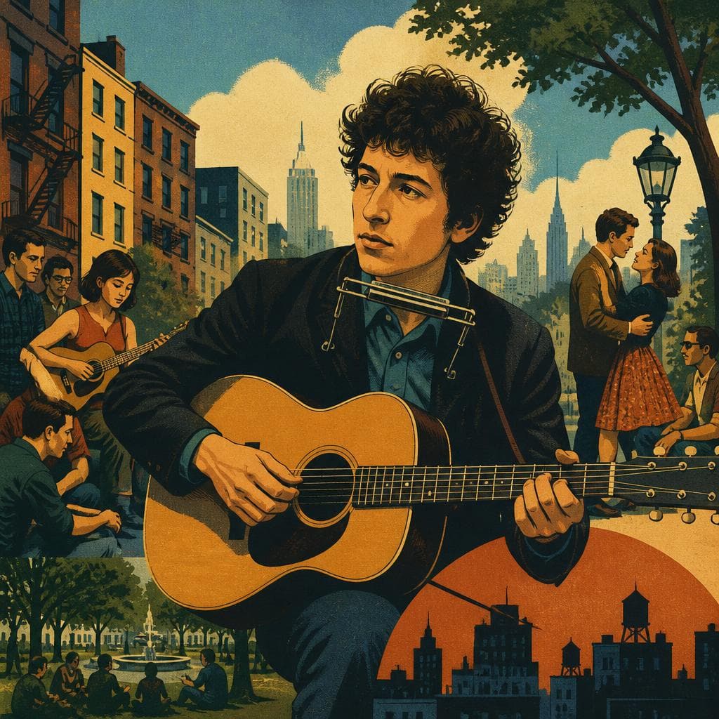 Cover art for How Greenwich Village Made Room for Bob Dylan