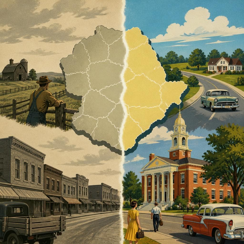 Cover art for When the Map Changed in Oldham County