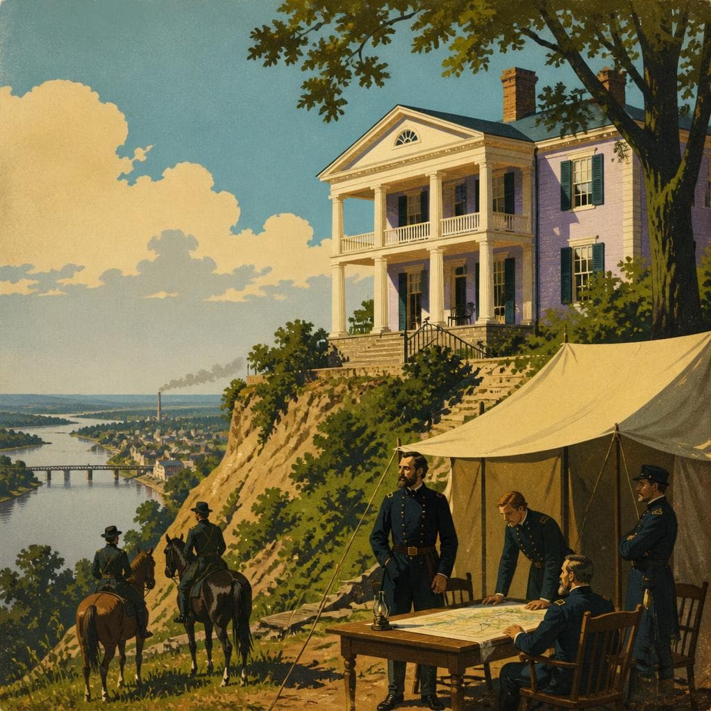 Cover art for The House Above the River
