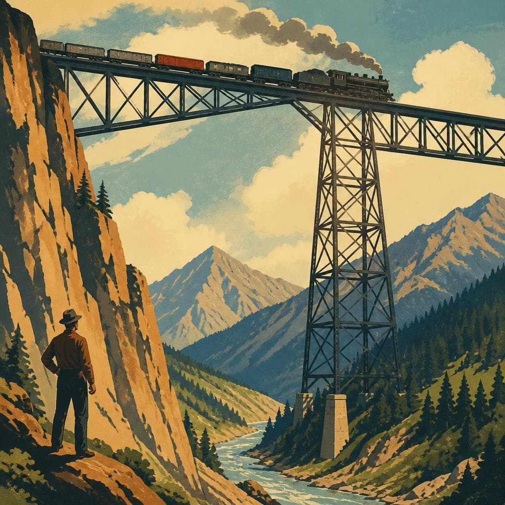 Cover art for The Bridge That Refused the Valley