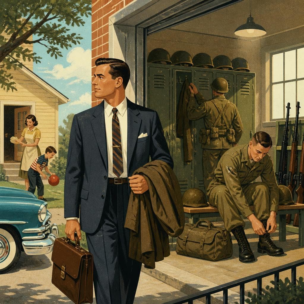 Cover art for Where Civilian Life Met Guard Duty