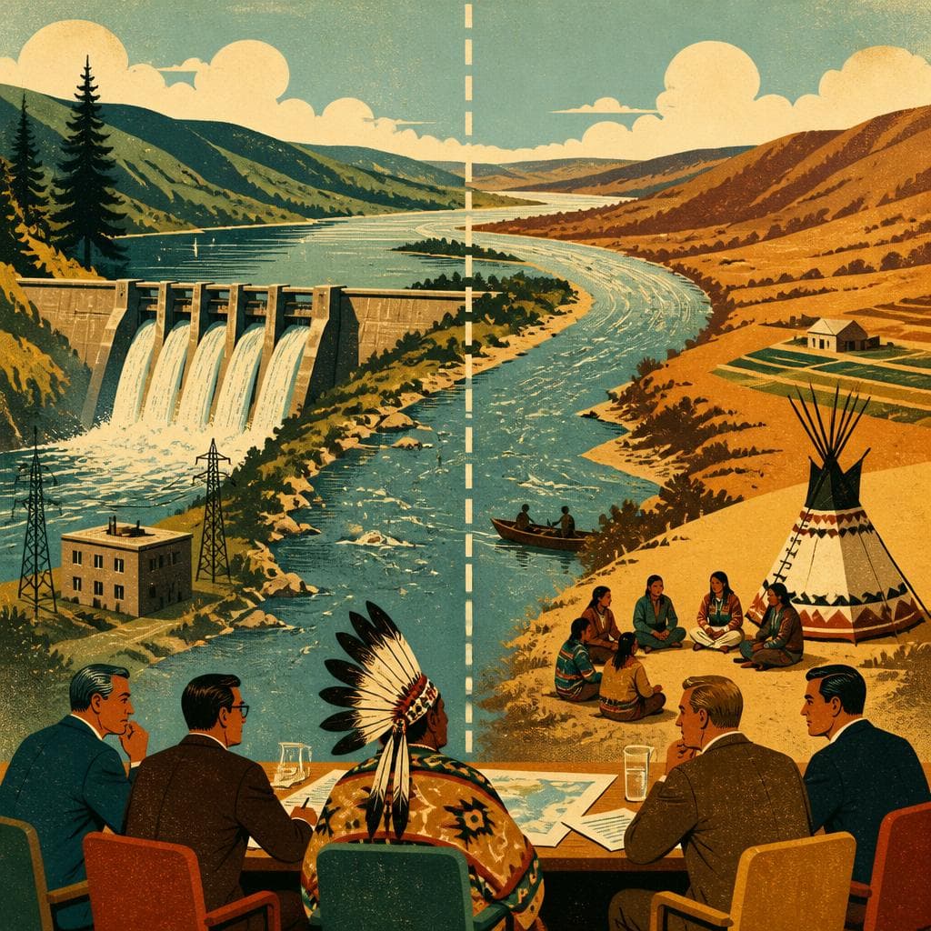 Cover art for Where the River Makes Politics Complicated