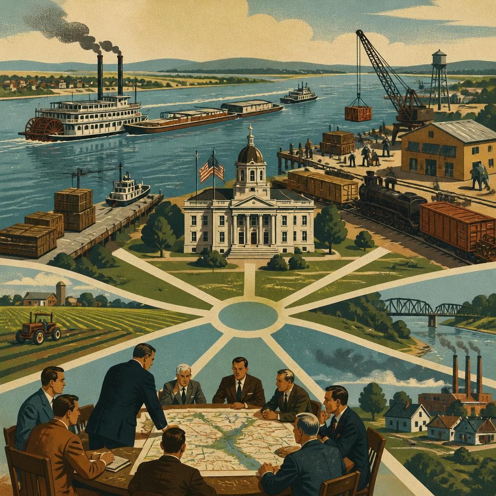 Cover art for Where the River Made Government Matter