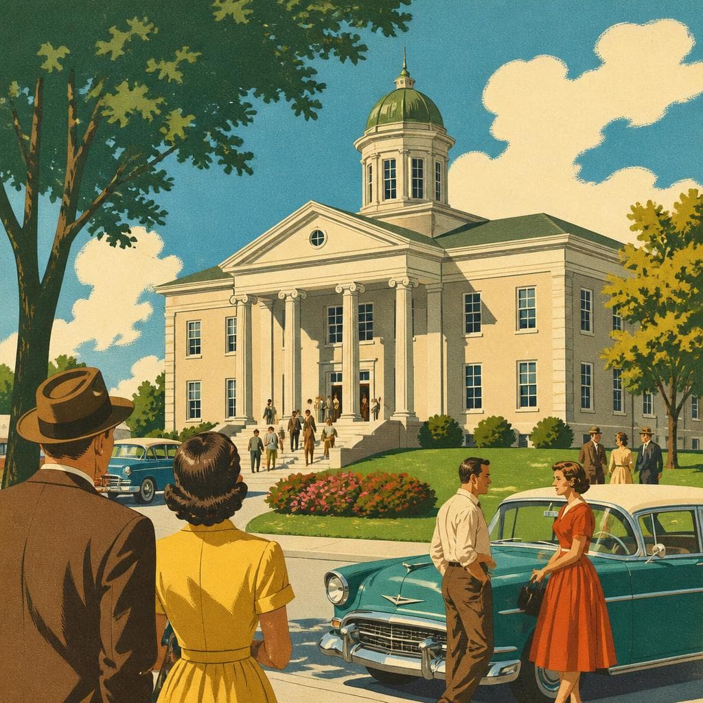 Cover art for A Courthouse for a Brand-New County