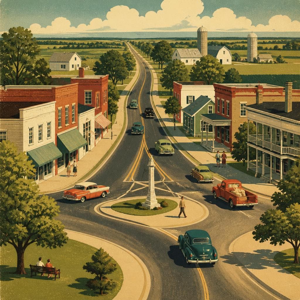 Cover art for Where the Road Built the Village