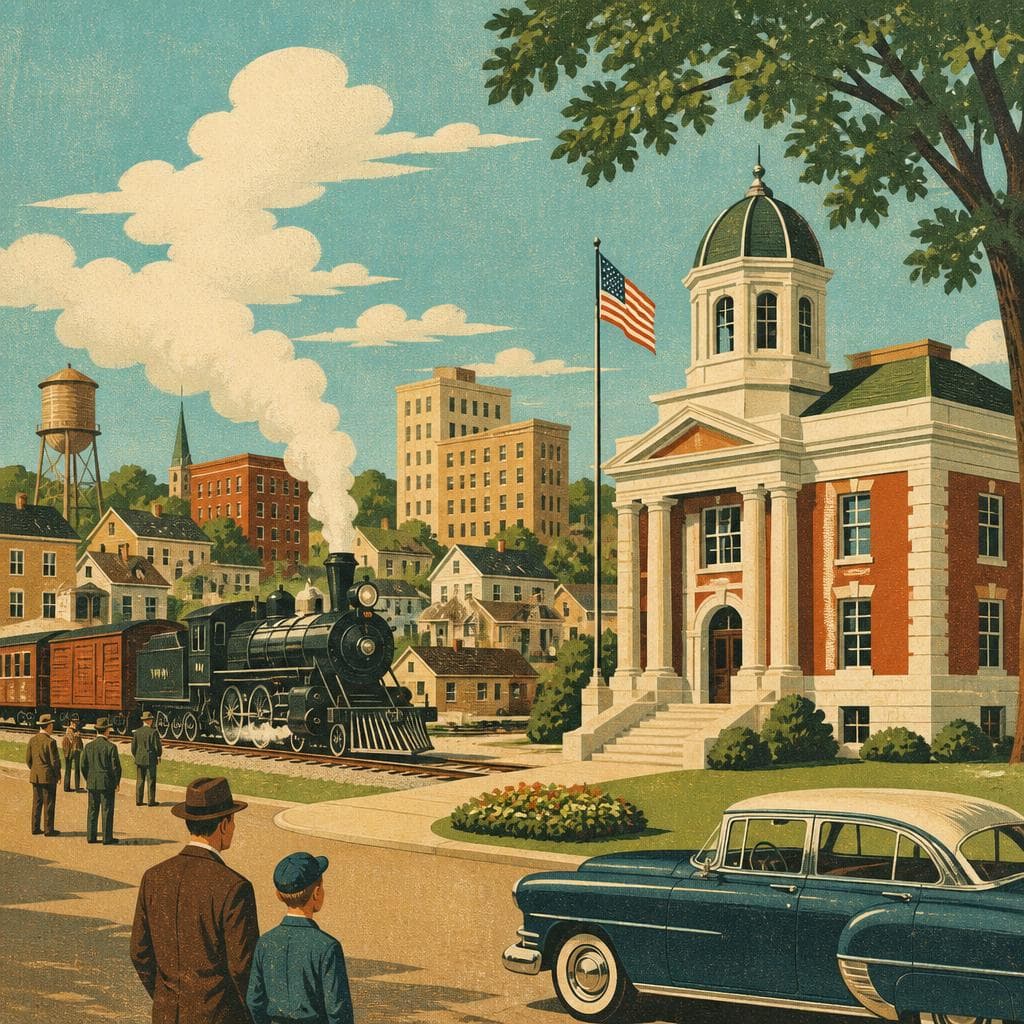Cover art for Where Evart Became a City
