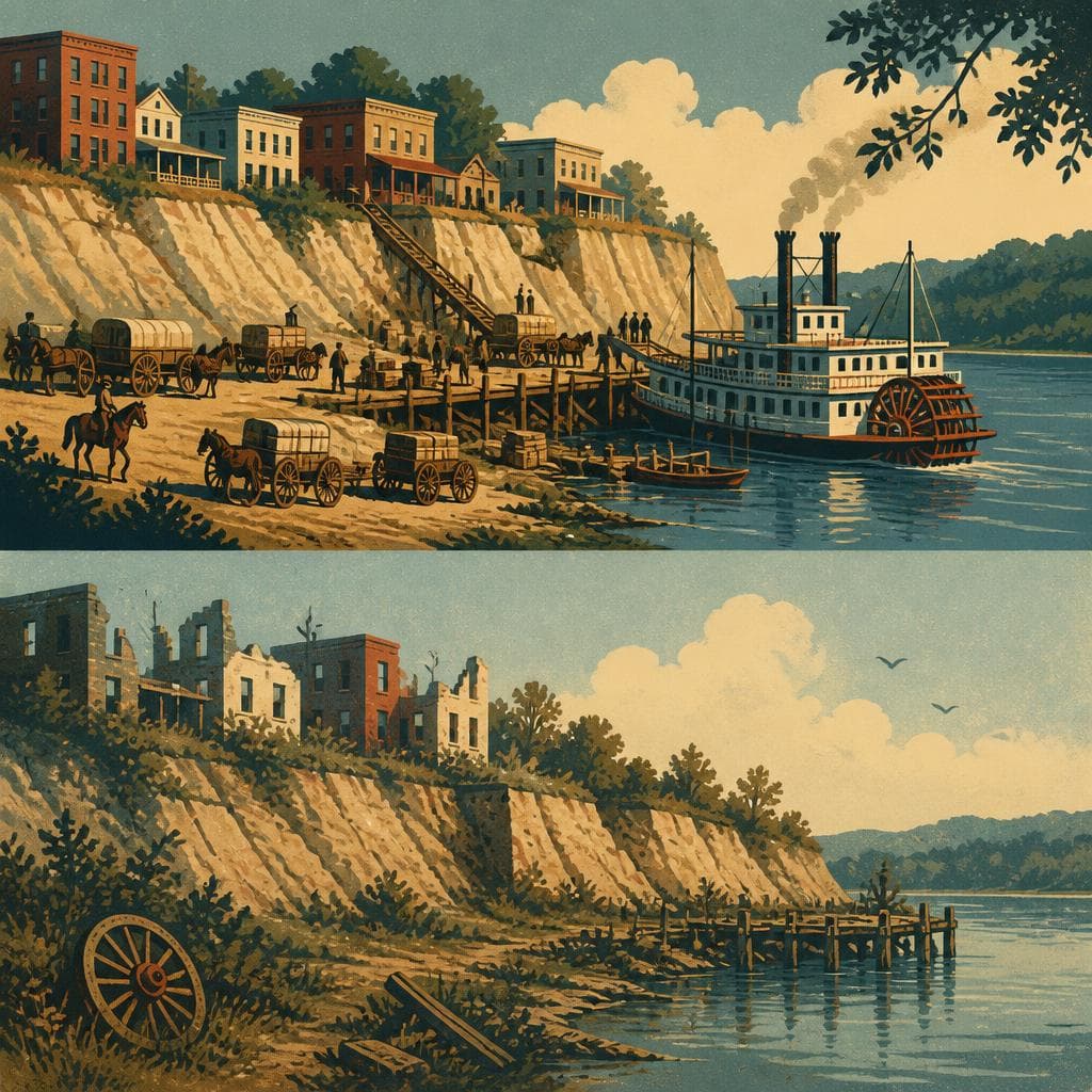 Cover art for When the River Moved On From Rock Bluff