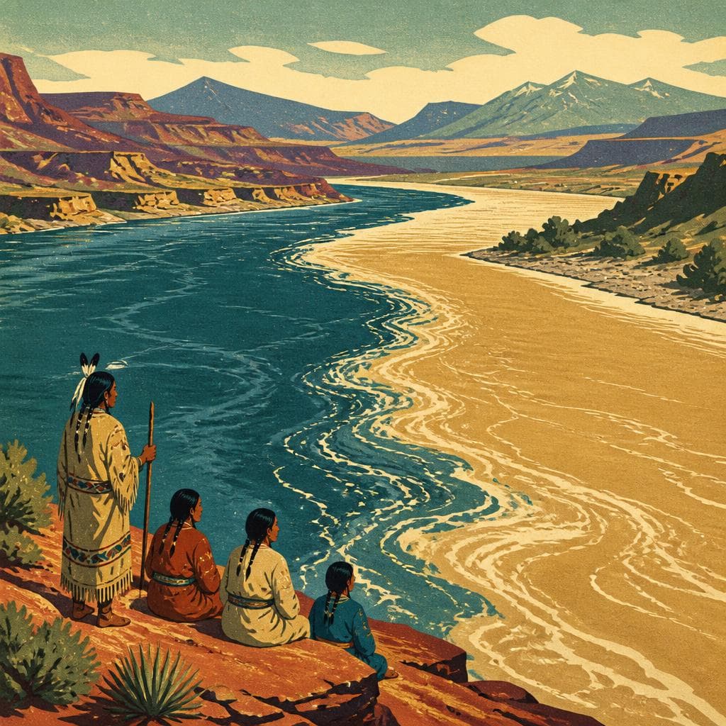 Cover art for Where Two Rivers Meet, the Story Starts Earlier