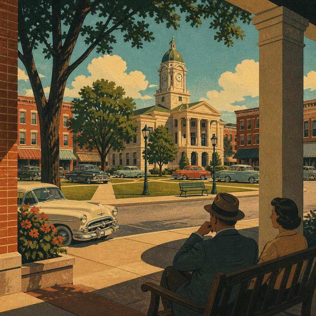 Cover art for A Town Built to Face the Square
