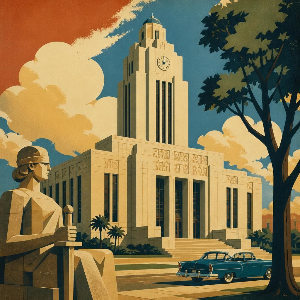 Cover art for A Courthouse Built to Look Certain