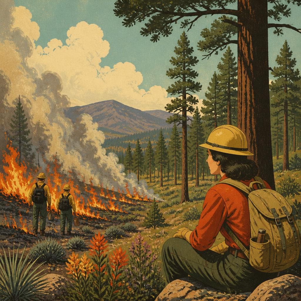 Cover art for The Forest Fire Brought Back