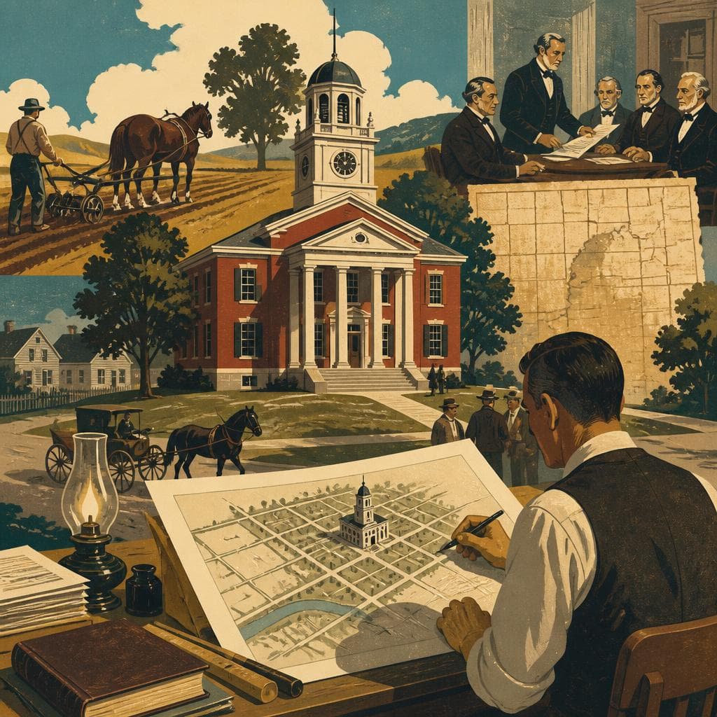 Cover art for Where Clinton County Came to Be on Paper