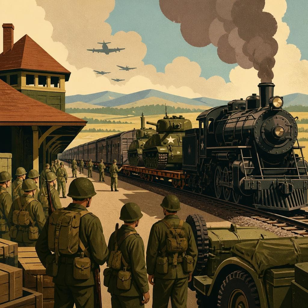 Cover art for Where the War Rode the Rails