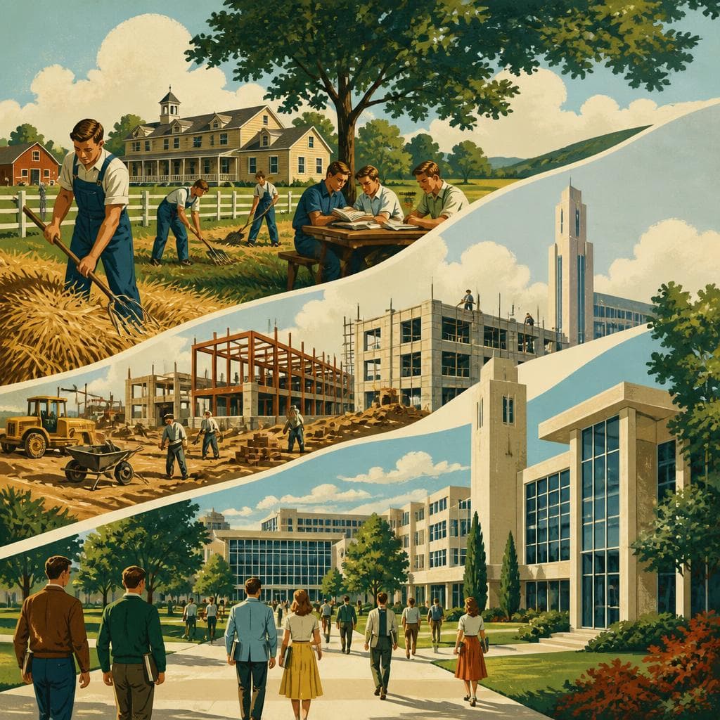Cover art for From Farm School to University