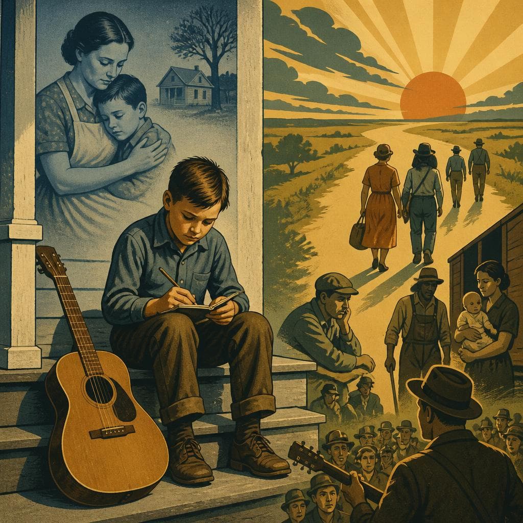 Cover art for What Okemah Gave Woody Guthrie
