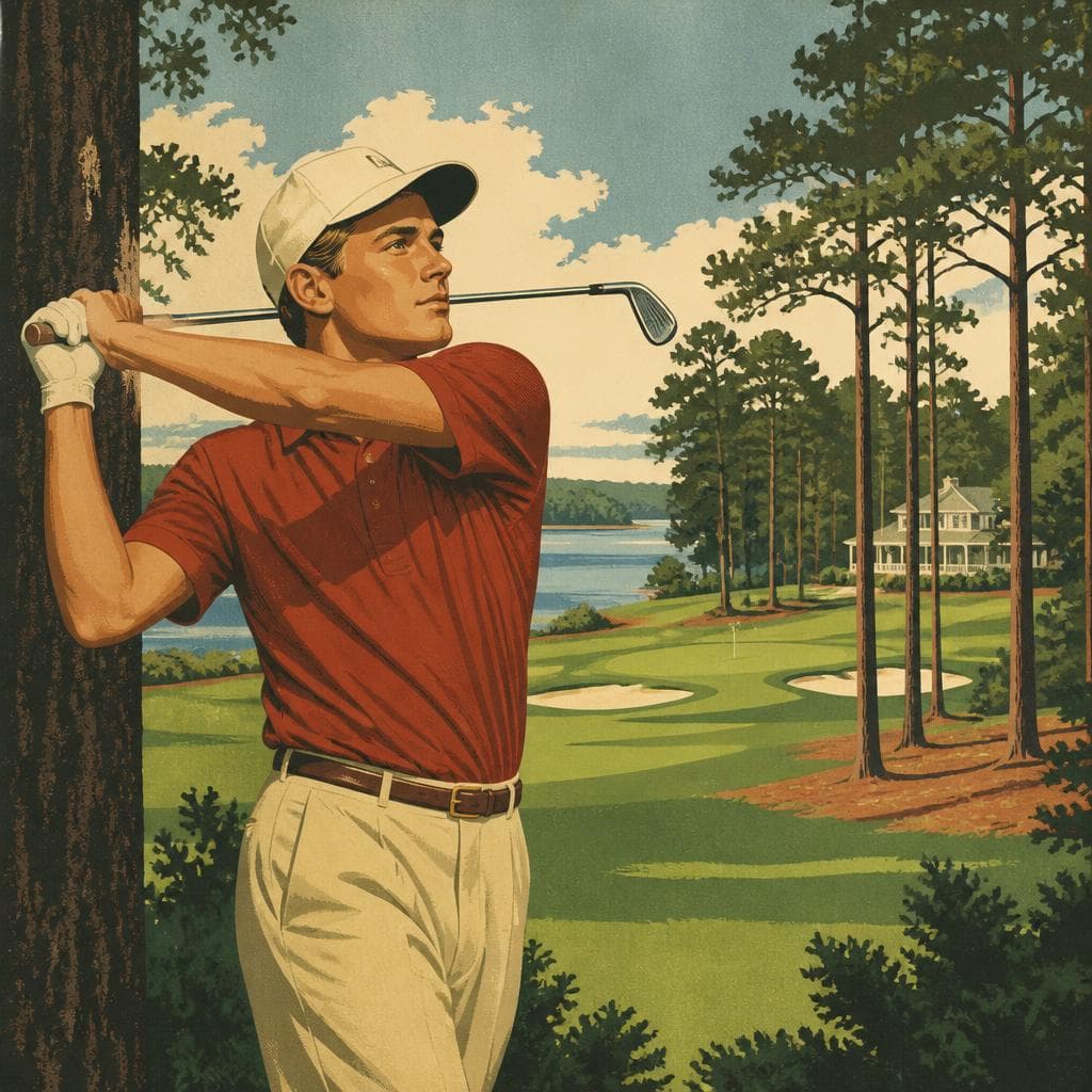 Cover art for A Big Golf Name in the Jordan Lake Woods