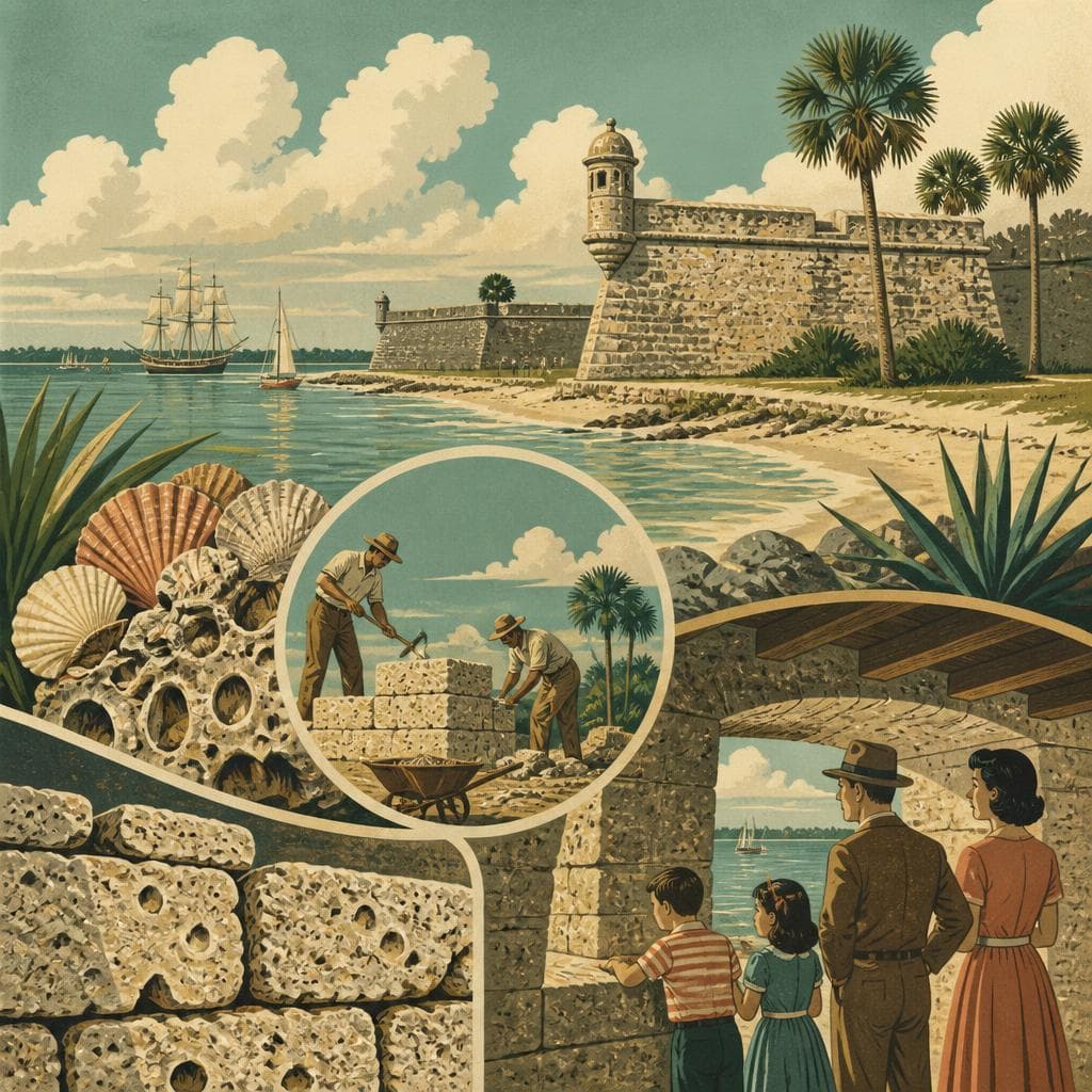Cover art for Shell, Stone, and Shelter at Matanzas Bay