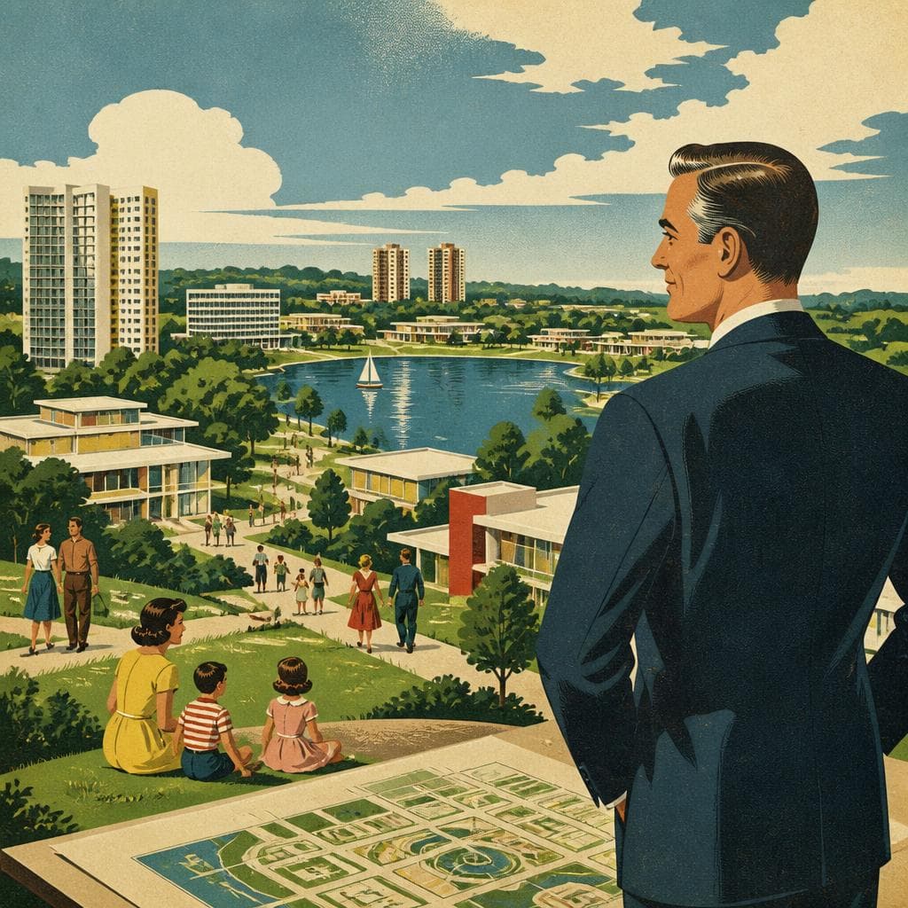 Cover art for James Rouse’s Suburban Gamble
