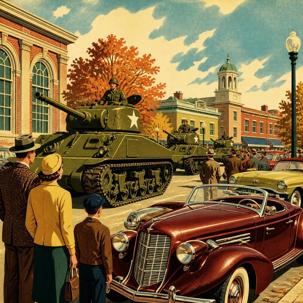 Cover art for When War Machines Rolled Into Car Country