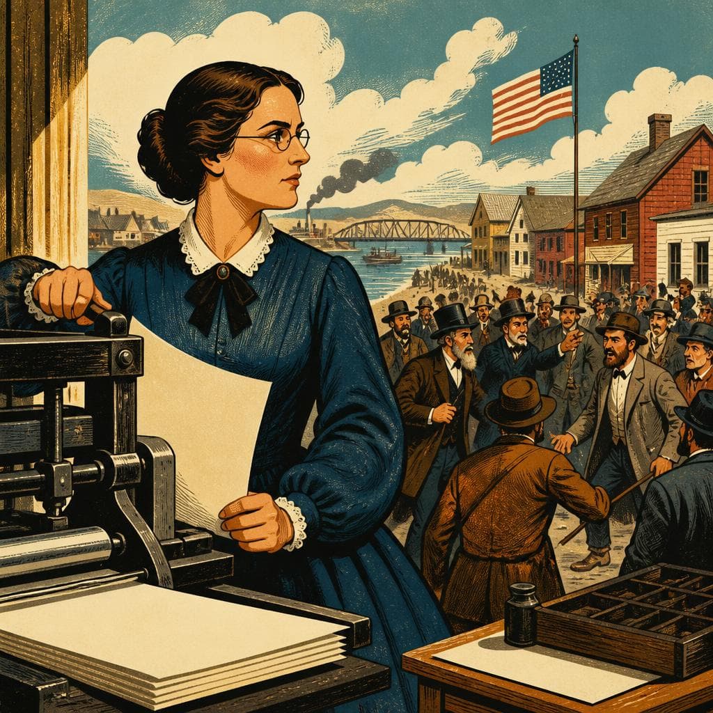 Cover art for Jane Grey Swisshelm’s Loud War in St. Cloud