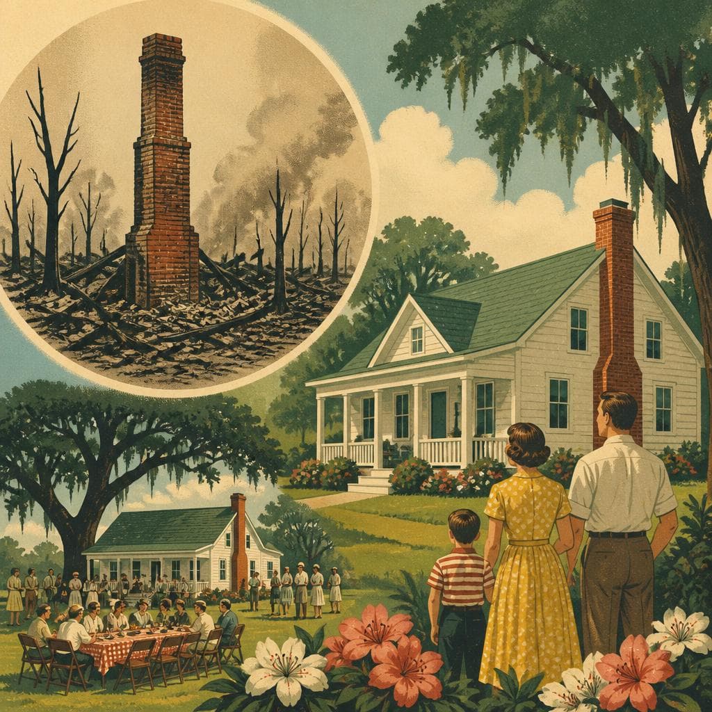 Cover art for What Fire Left Behind at Liberty Hall