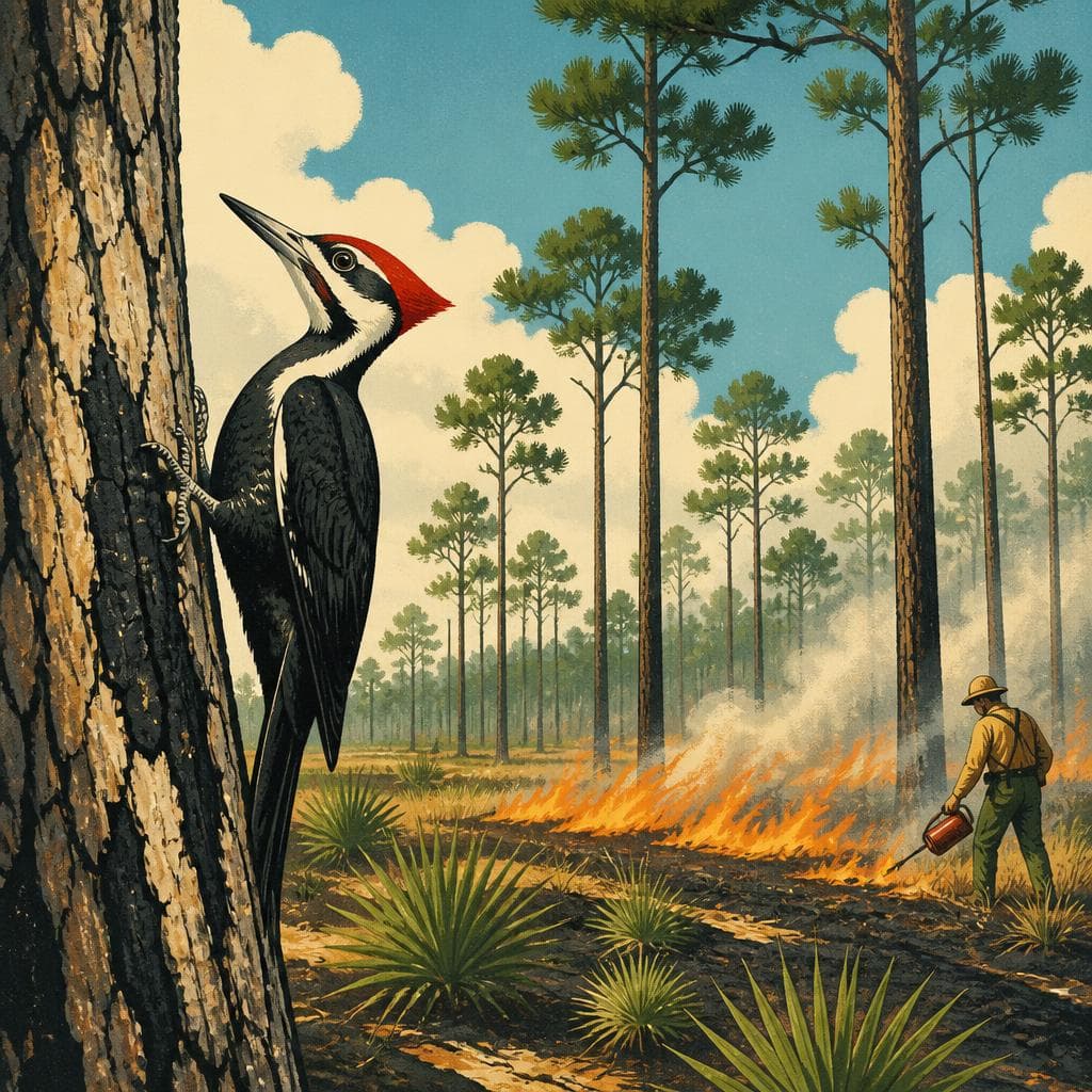 Cover art for Where Fire Keeps a Woodpecker Alive