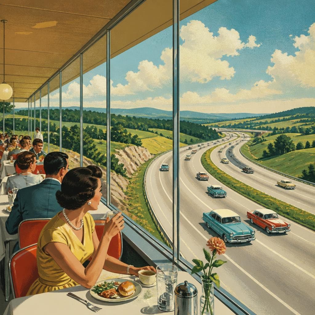 Cover art for Dining Above the Turnpike