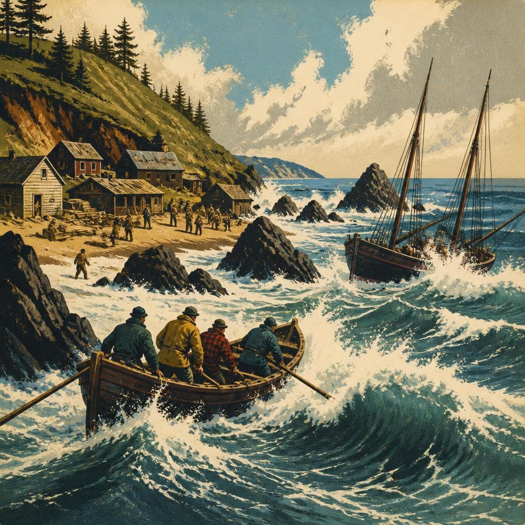 Cover art for Port Orford’s Hard-Born Beginning
