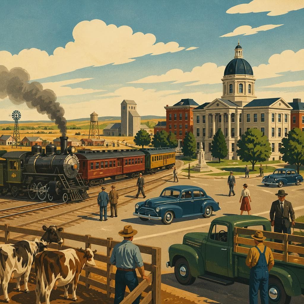 Cover art for Where the Tracks Made the County Seat