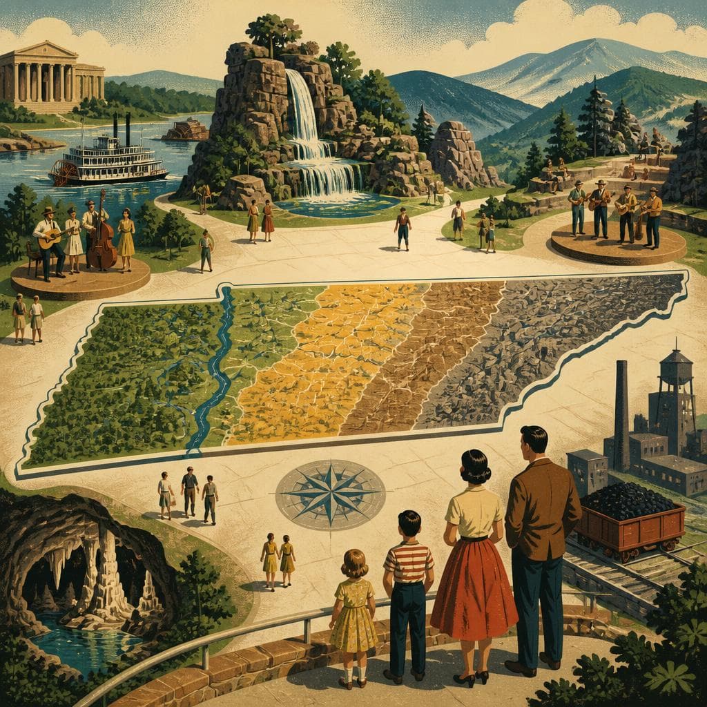 Cover art for Tennessee, Laid Out Underfoot
