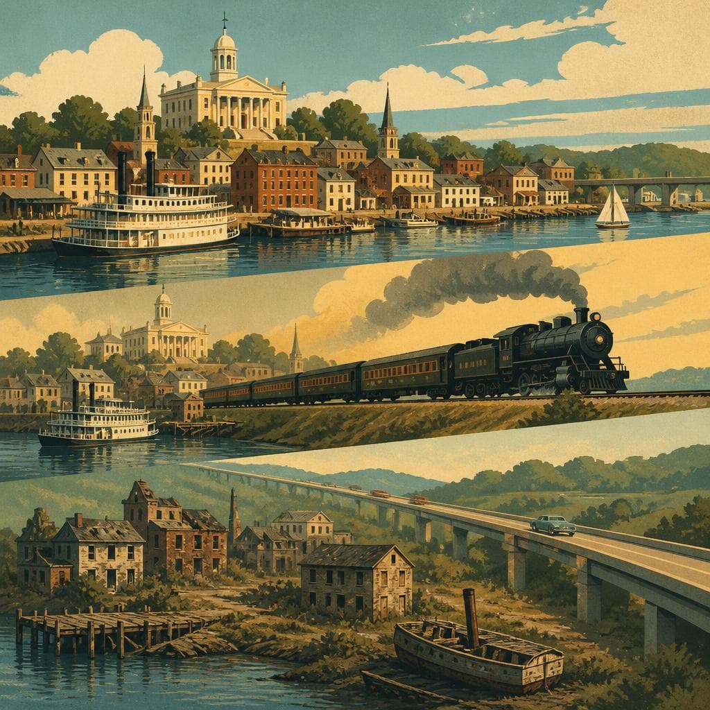 Cover art for When the County Seat Left Richmond Behind