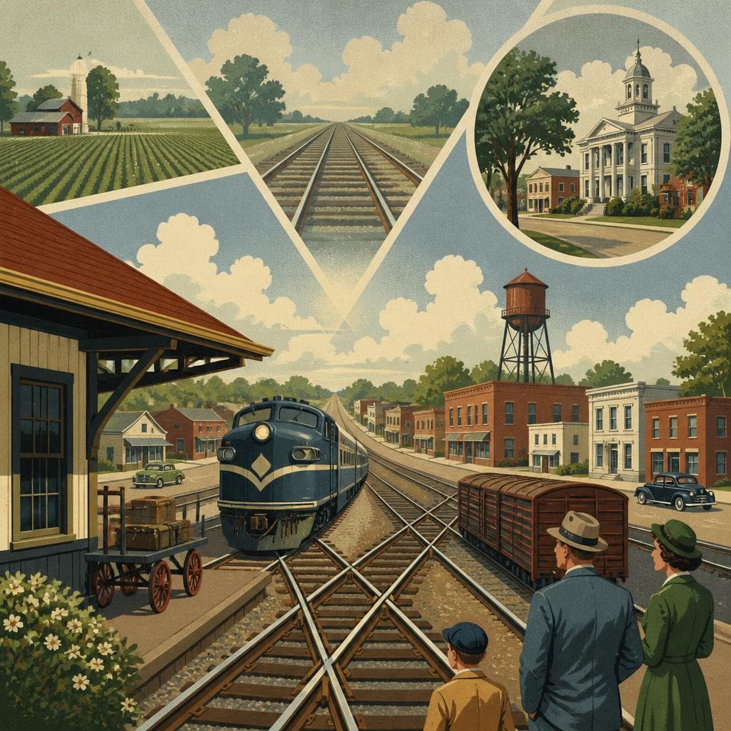 Cover art for Where the Rails Made Flora