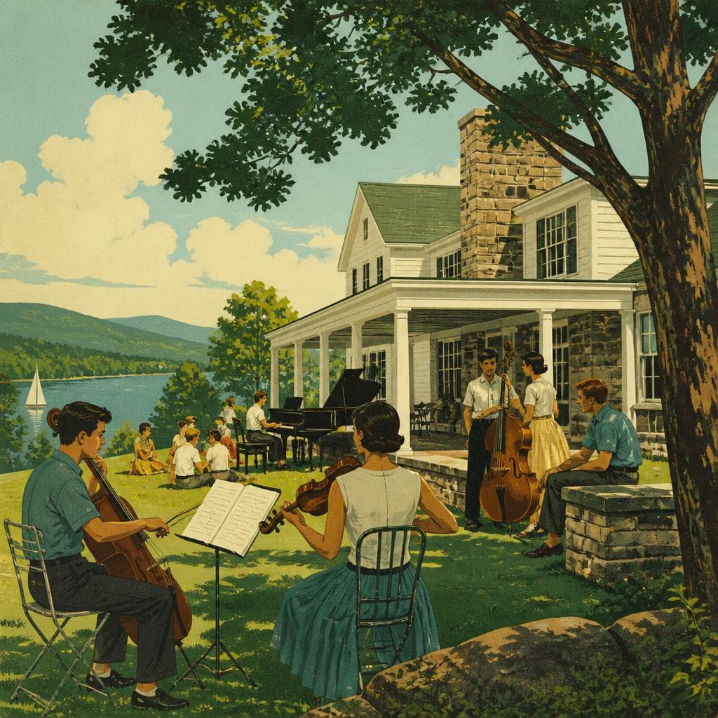 Cover art for Where Summer Music Came Close to Home
